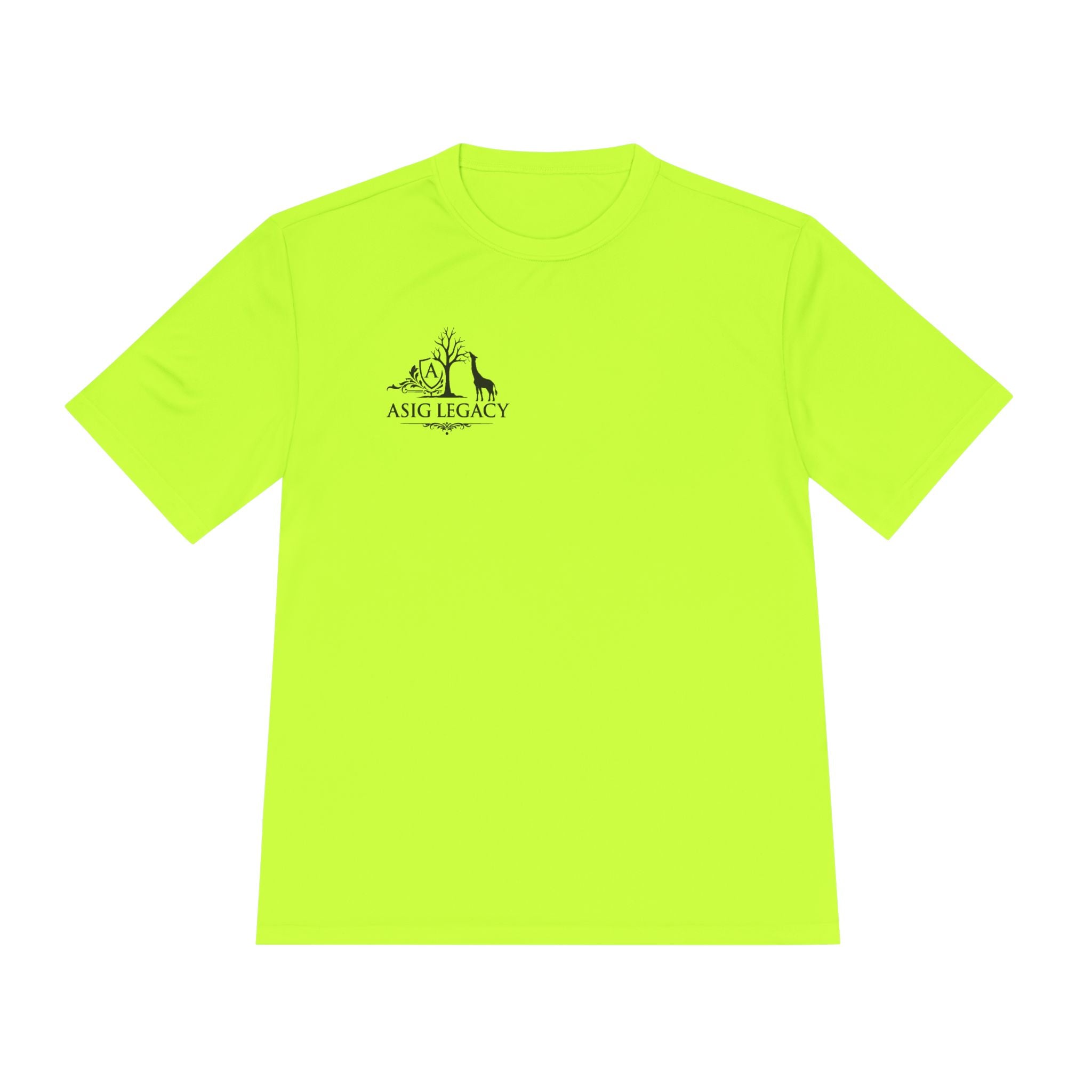 ASIG Legacy Moisture-Wicking Tee — Small Chest Logo Performance Shirt