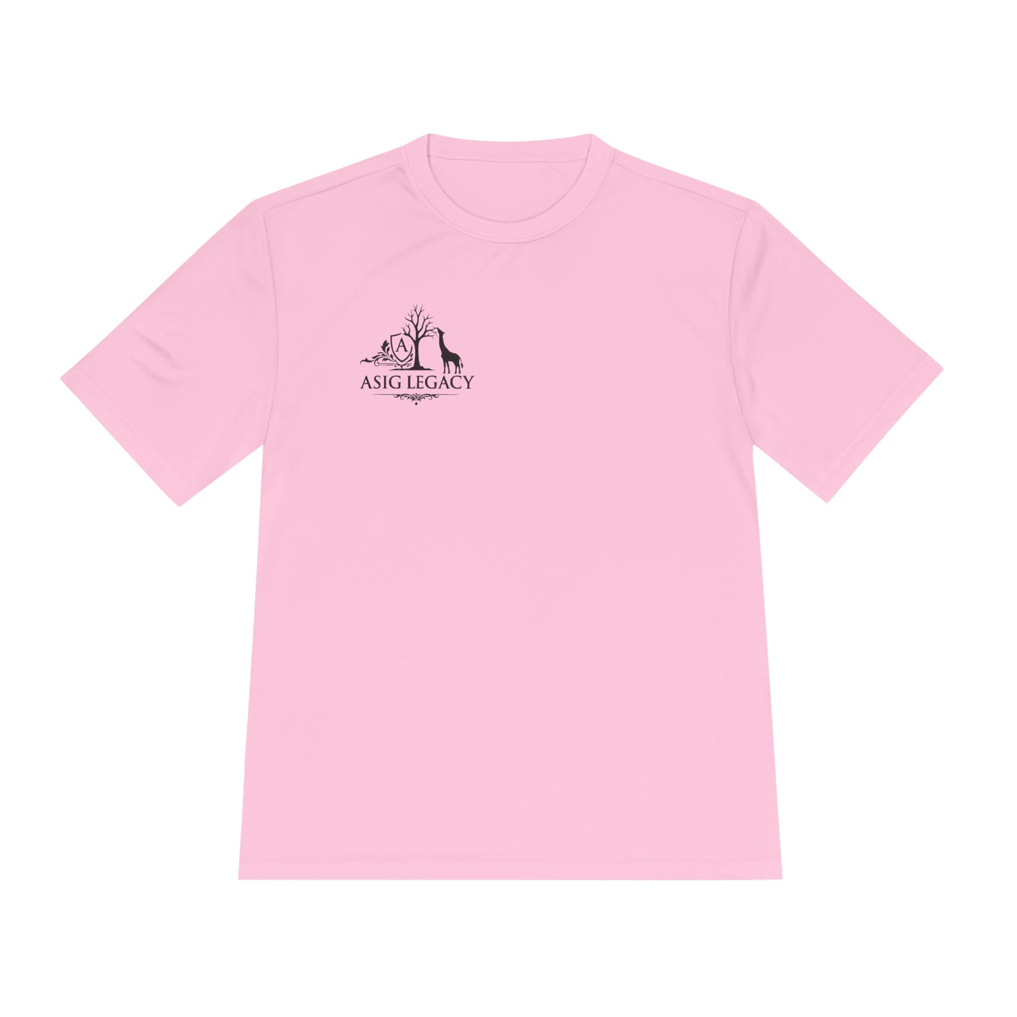 ASIG Legacy Moisture-Wicking Tee — Small Chest Logo Performance Shirt