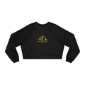 Cropped Fleece Pullover — ASIG Legacy Gold Logo