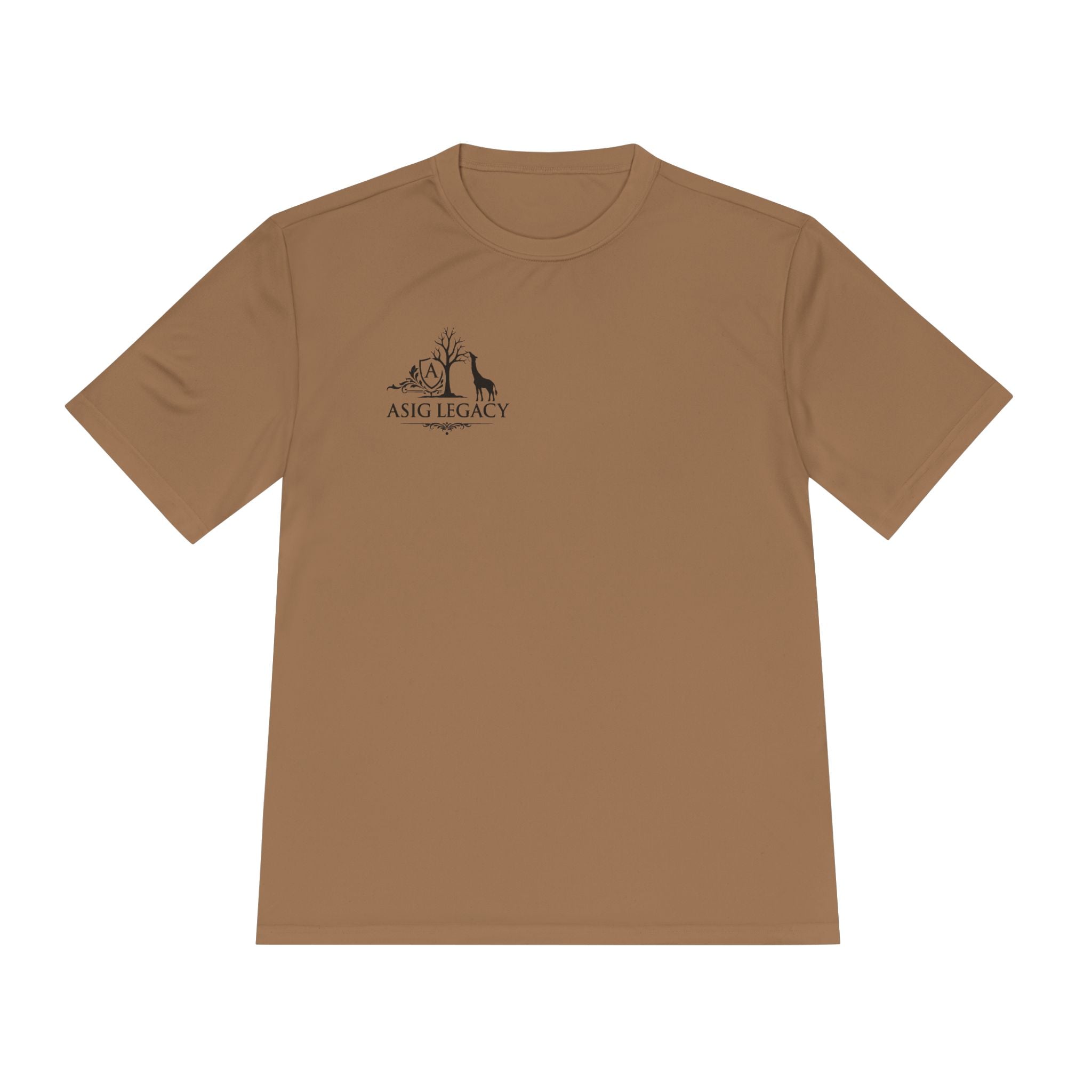 ASIG Legacy Moisture-Wicking Tee — Small Chest Logo Performance Shirt