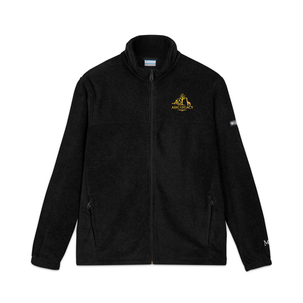 Embroidered Gold Mountain Fleece Jacket  Asig legacy