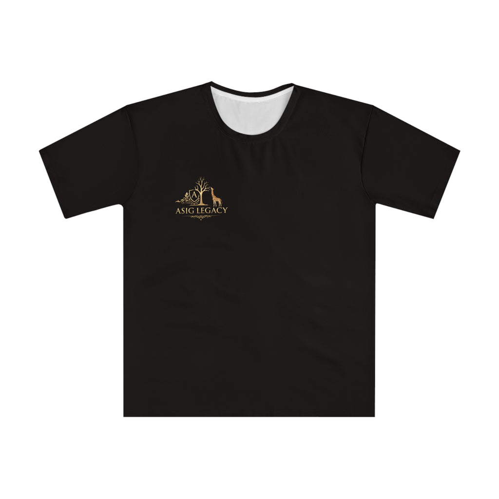 Asig Legacy Logo T-Shirt — Men's Black Graphic Tee