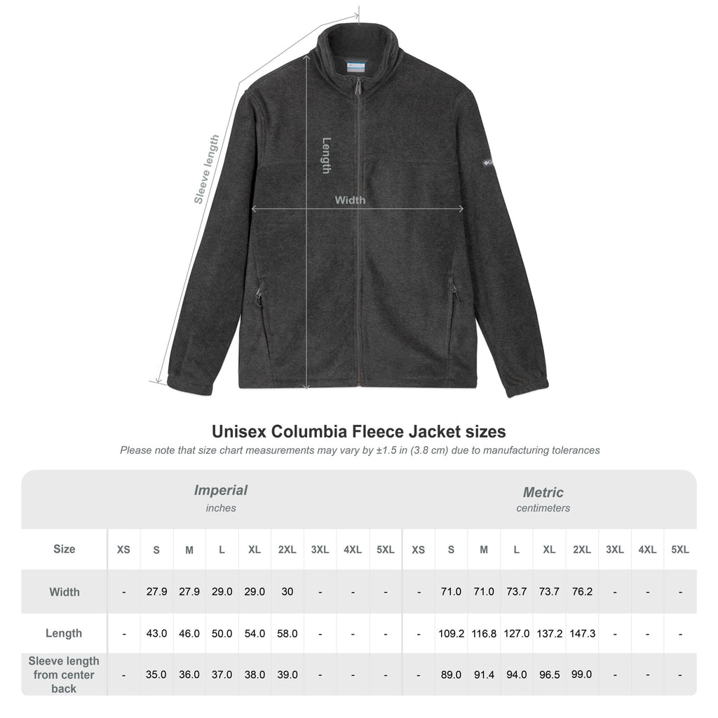 Embroidered Gold Mountain Fleece Jacket  Asig legacy
