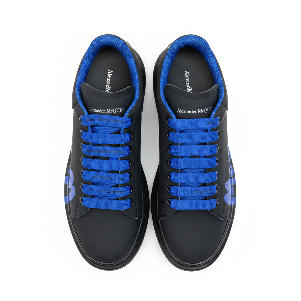 Alexander McQueen azul - vista superior