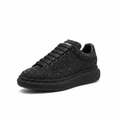 Alexander McQueen Crystal Sneaker - Vista frontal angular