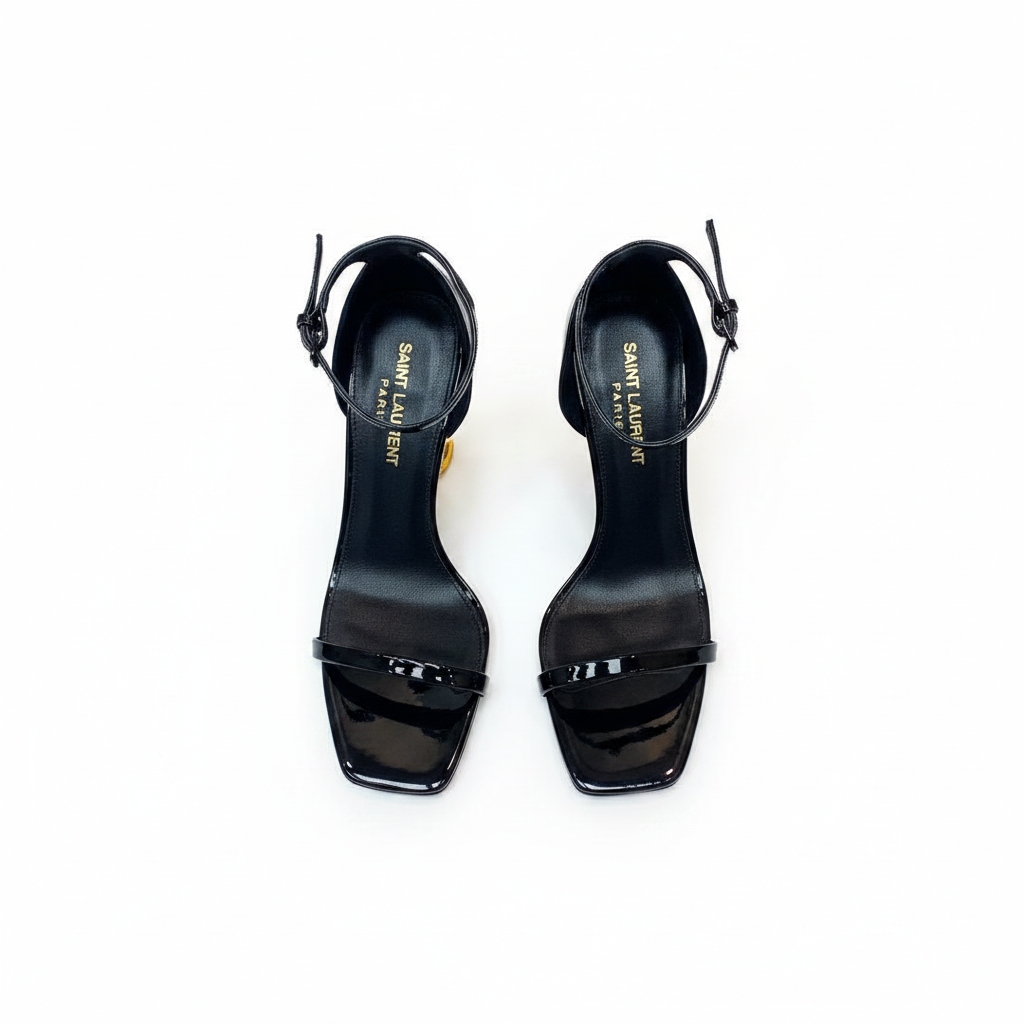 YSL Opyum sandalia par vista superior