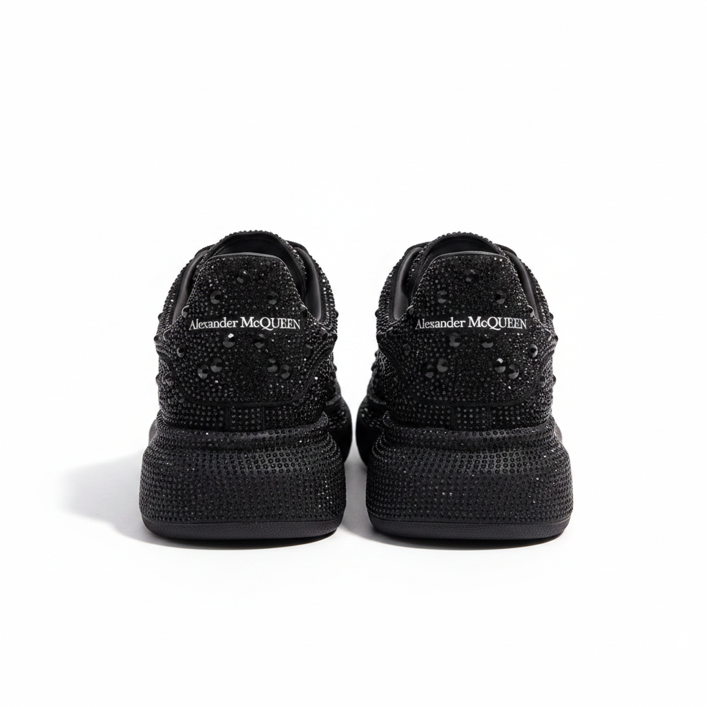 Alexander McQueen Crystal Sneaker - Vista trasera