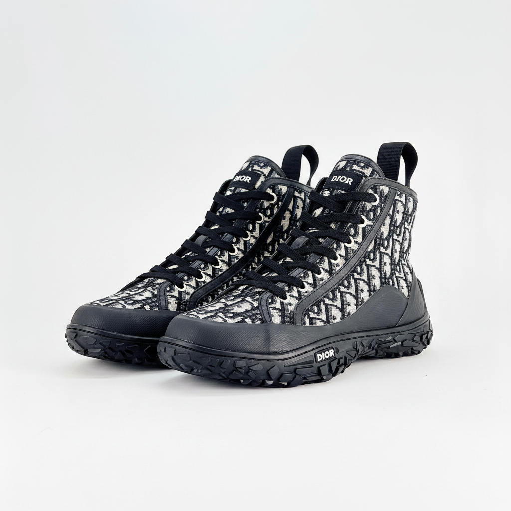 Dior shoes white background 4