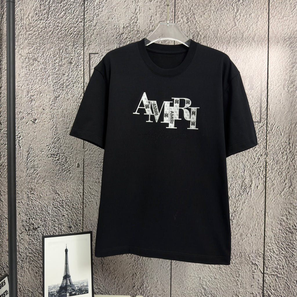 Amiri manga corta para hombres