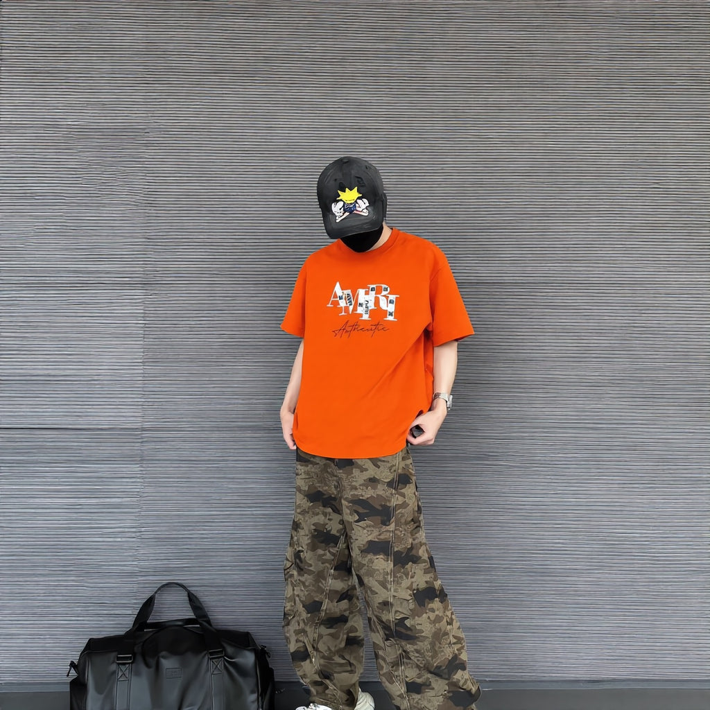 Amiri manga corta para hombres